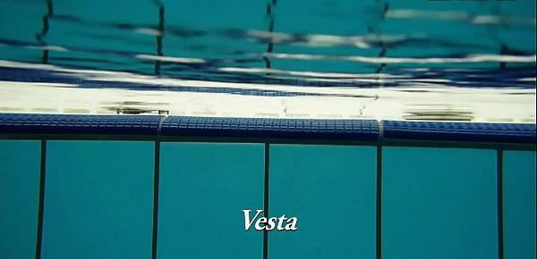  Underwater mermaid Vesta horny teen